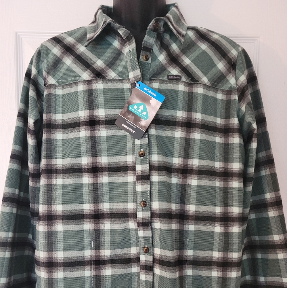 Columbia Omni-Wick Flannel shirt